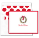 Winter Wreath Folded Note Cards Image 1 of 3